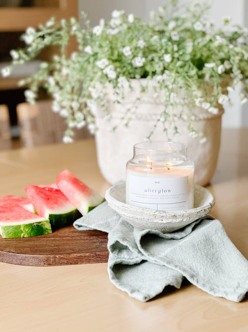 Preorder - Afterglow 22 oz Glass Candle
