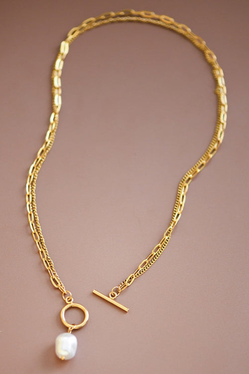The Juliette Pearl Layered Necklace