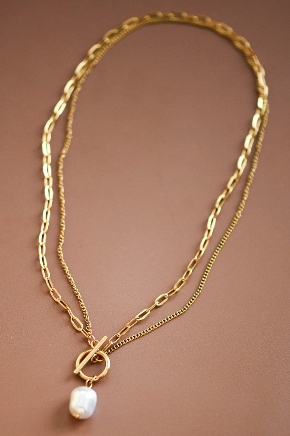 The Juliette Pearl Layered Necklace