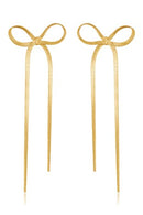 The Vivienne Bow Drop Earrings