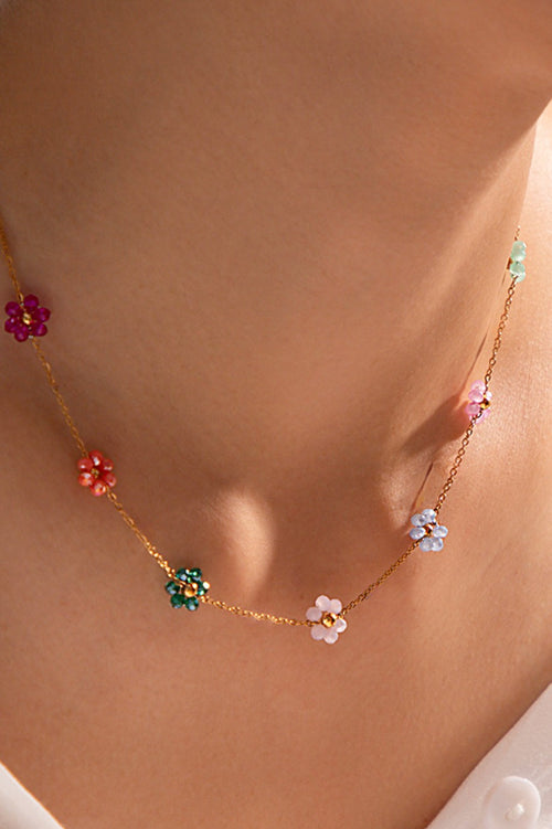 The Fleur Beaded Necklace