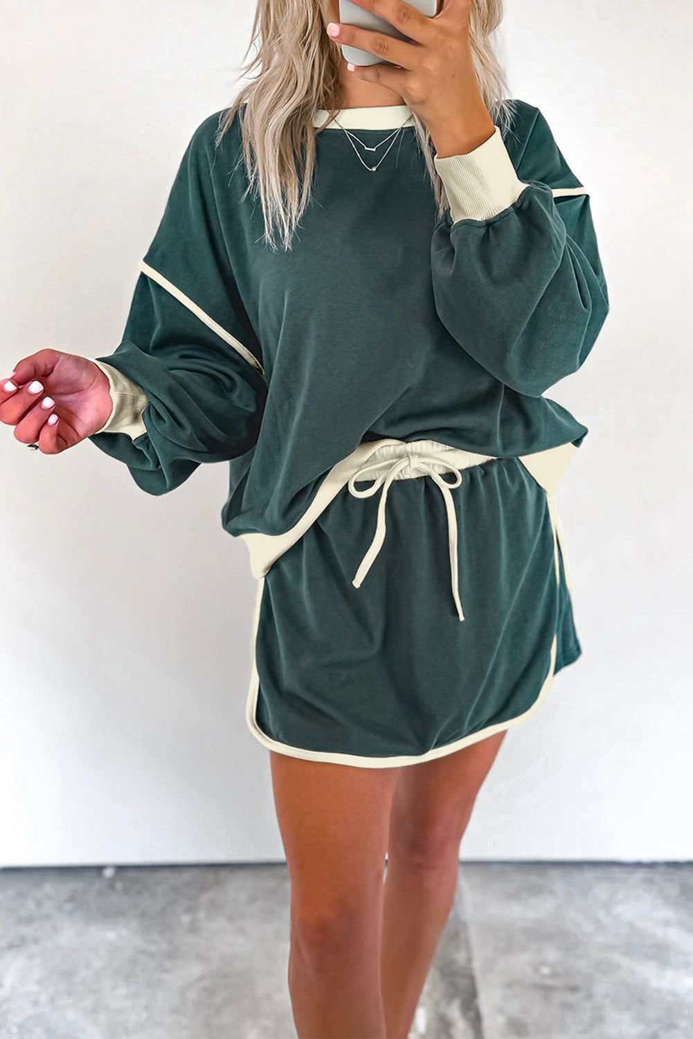 The Ivy Contrast Skort Set