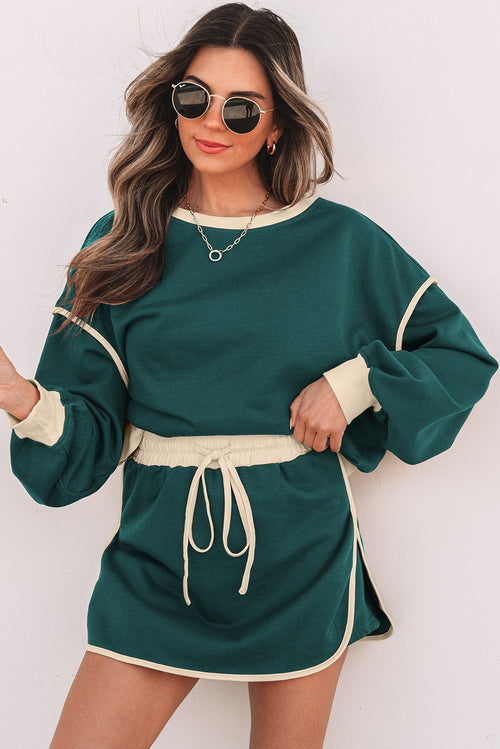 The Ivy Contrast Skort Set