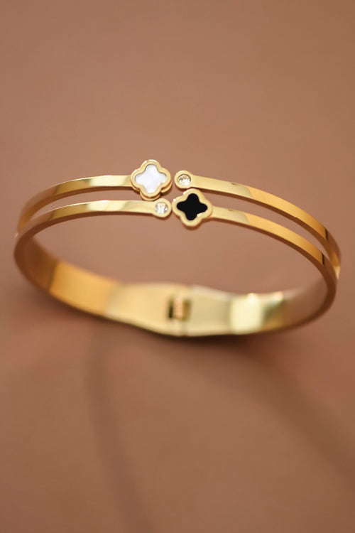 The Elodie Clover Bangle