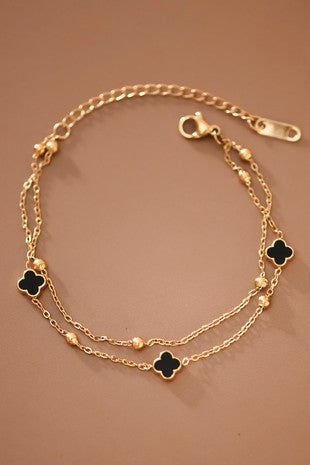 The Noelle Clover Bracelet