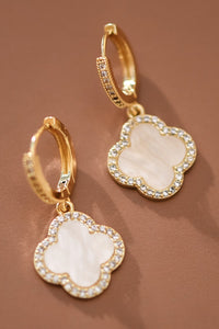 The Camille Clover Drop Earrings