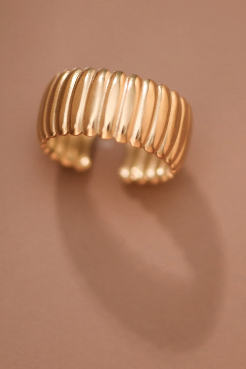 The Lucienne Ribbed Ring