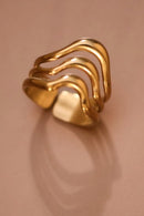 The Ondine Wave Ring