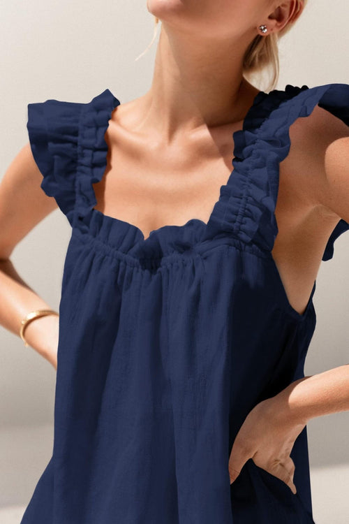 The Midnight Ruffle Set