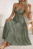 The Selah Halter Maxi Dress