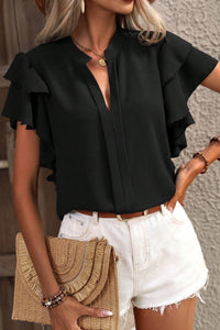 The Celeste Ruffle Blouse