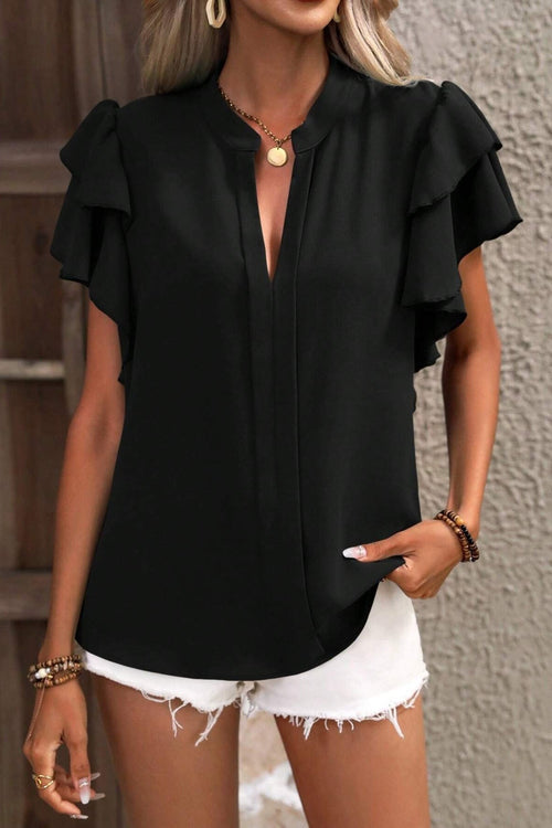 The Celeste Ruffle Blouse