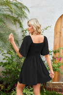 The Isla Tie-Front Mini Dress