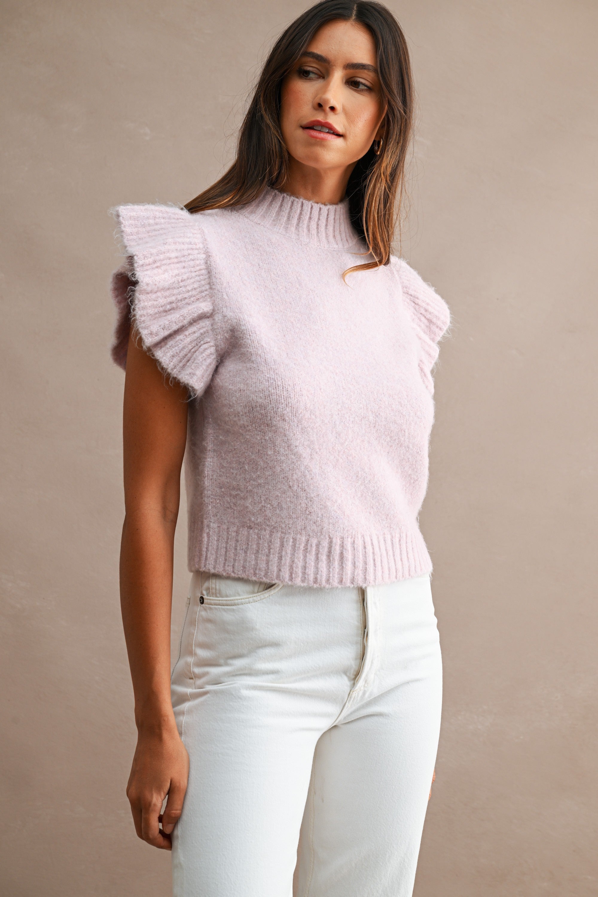 The Elowen Ruffle Sweater