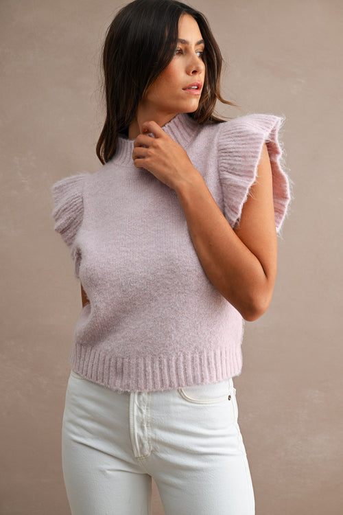 The Elowen Ruffle Sweater