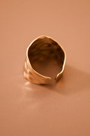 The Solène Hammered Ring