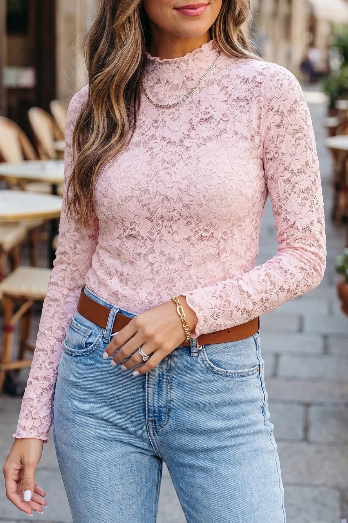 The Rosalie Lace Top