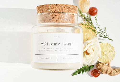 Preorder - Welcome Home 22 oz Glass Candle