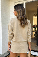 The Parchment Skort Lounge Set