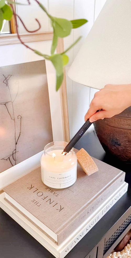 Preorder - Cozy Cashmere 22 oz Glass Candle