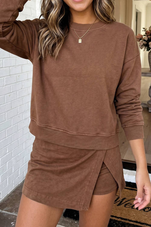 The Parchment Skort Lounge Set