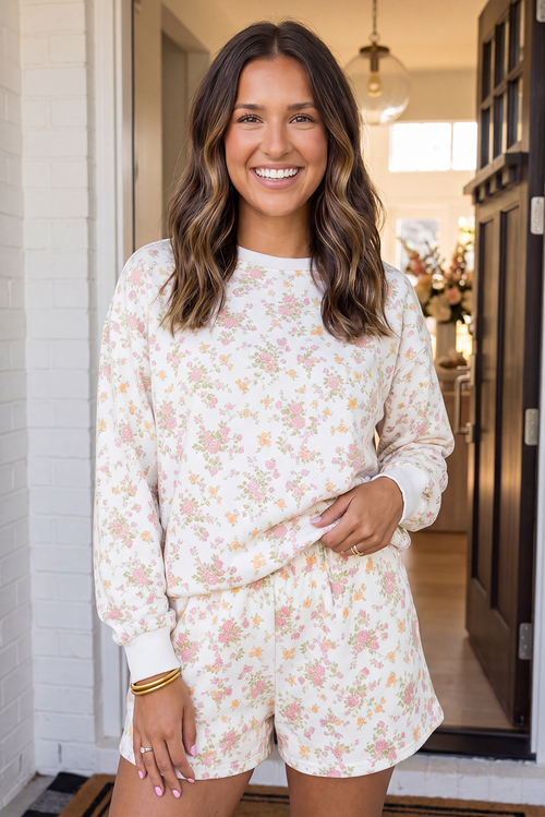 Blushing Meadow Lounge Set