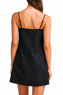 The Margot Bow Mini Dress By Mable