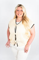 The Maren Tie-Front Sweater Vest