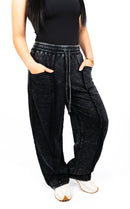 The Onyx Barrel Pants