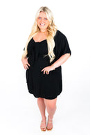 The Isla Tie-Front Mini Dress