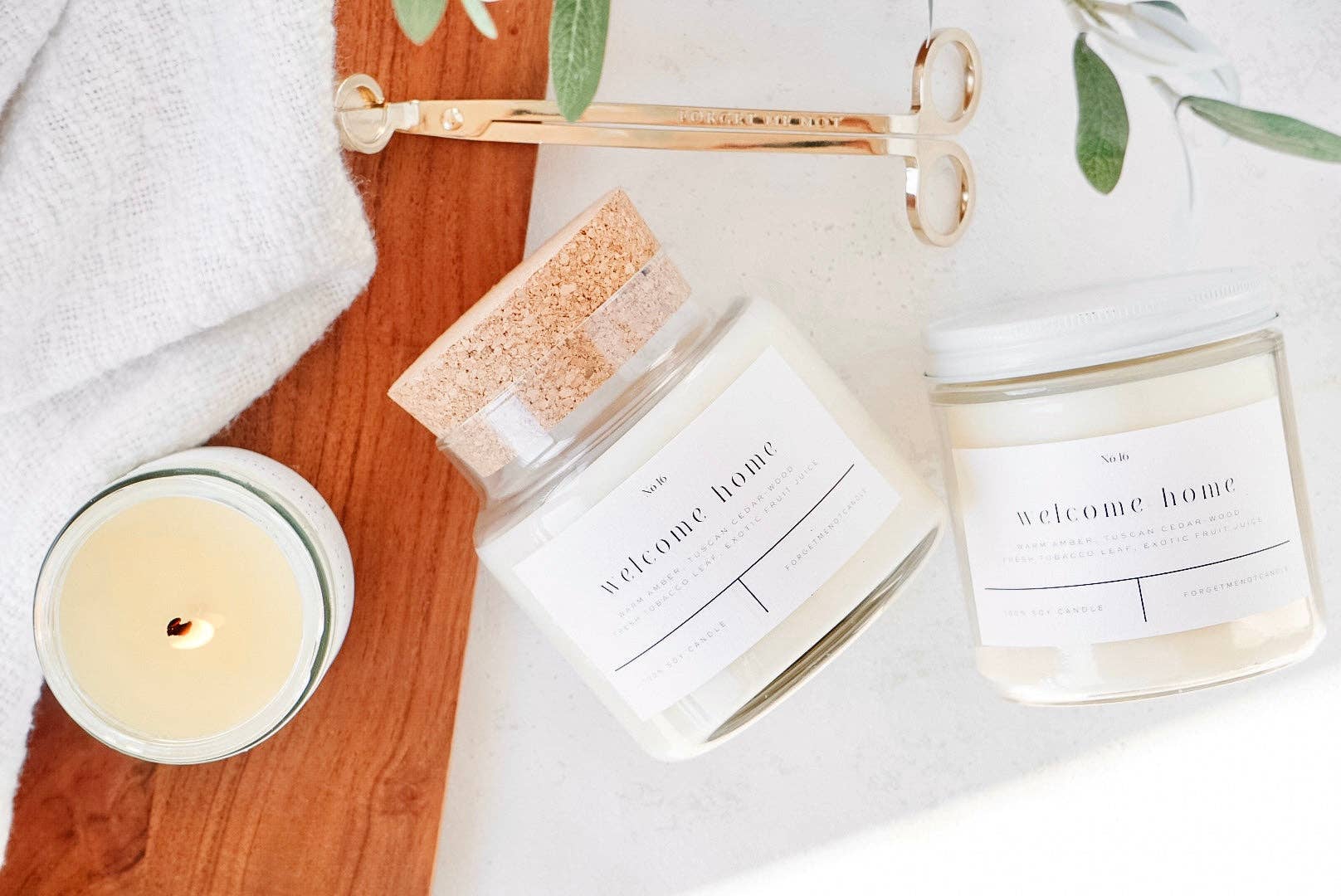 Preorder - Welcome Home 22 oz Glass Candle