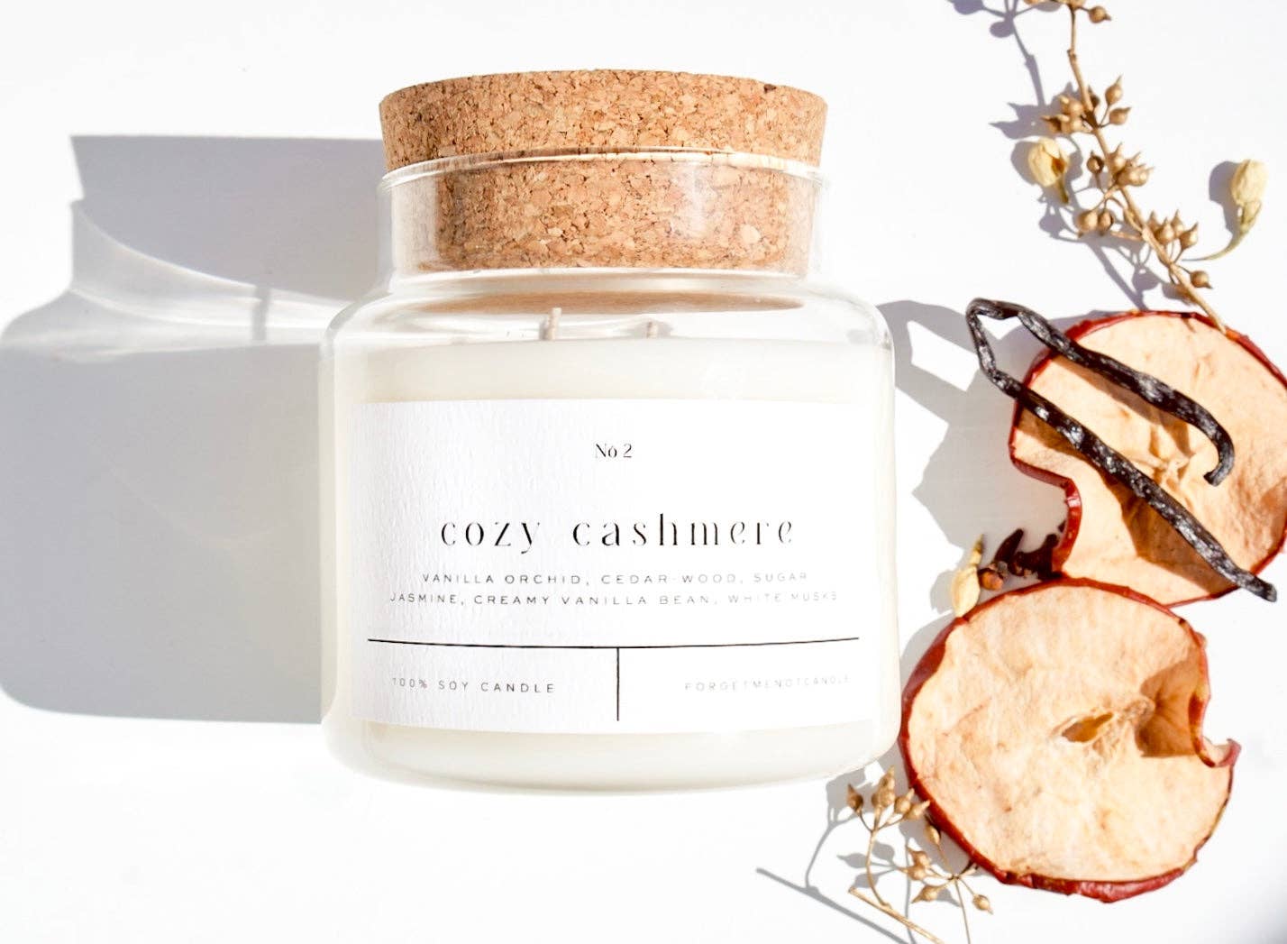 Preorder - Cozy Cashmere 22 oz Glass Candle