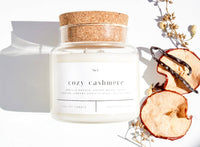 Preorder - Cozy Cashmere 22 oz Glass Candle